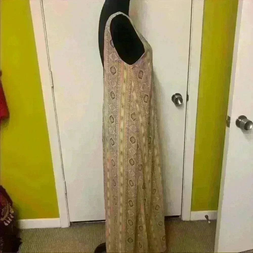 Mumu Patterned Maxi Dress Size Small🍓 - Picture 5 of 8